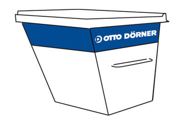 Abbildung eines Kleincontainers Kubi