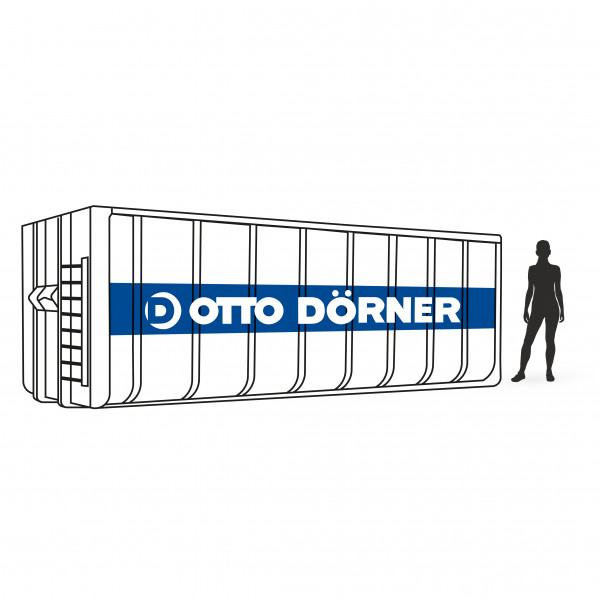 Abrollcontainer 20m³ für Entsorgung von Abfällen – effizienter Abfalltransport und Entsorgung